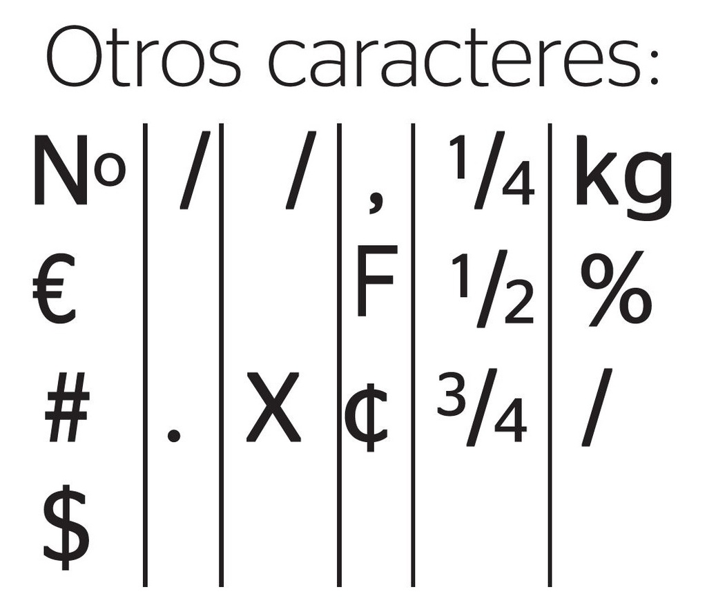 SELLO NUMERADOR 124846 TRODAT PRINTY 4MM 6 BANDAS