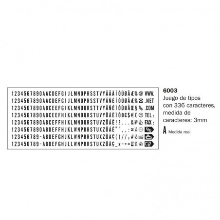 SELLO 124911TY TRODAT PRINTY TYPO IMPRENTILLA 38X14MM