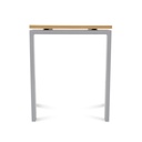 MESA ROCADA 2004MD01 TOTAL 200X80 GRIS / HAYA