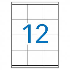 ETIQUETAS MULTI 3 04718 70X67.7 MM. 100