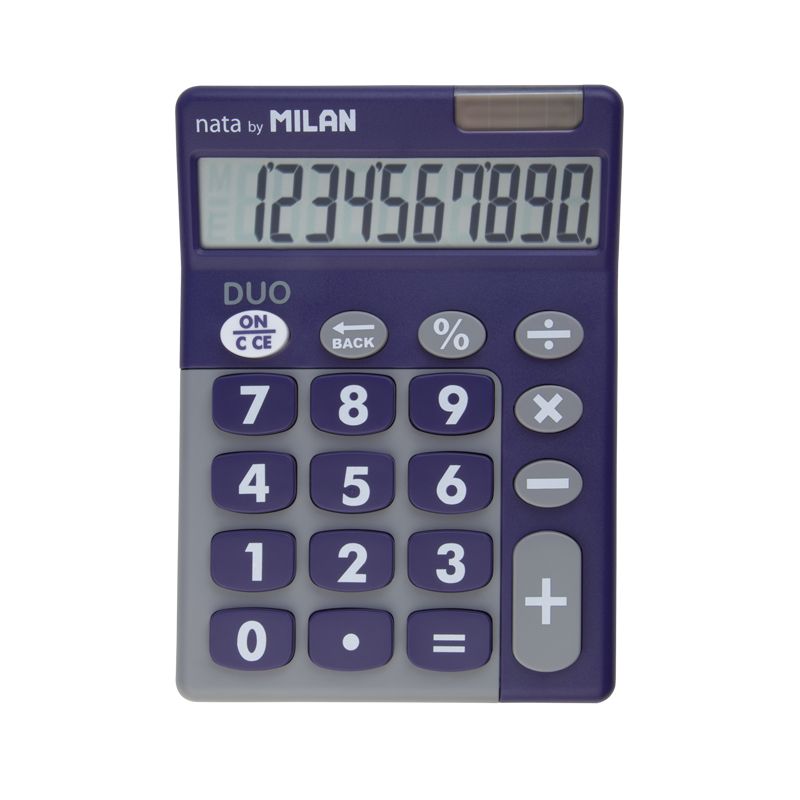 CALCULADORA MILAN 159906  10 DíGITOS DUO COLORES SURTIDOS