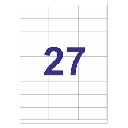 ETIQUETAS MULTI 3 04722 70X30 MM. 100 FU