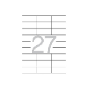 ETIQUETAS MULTI 3 10516 70X30 MM. 500 FU