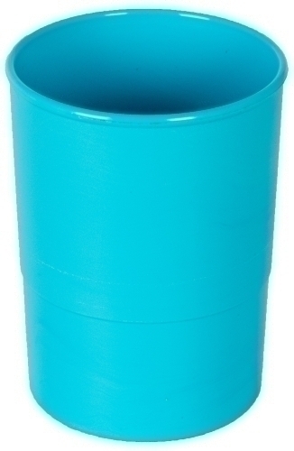 PORTA LAPICES PLASTICO REDONDO