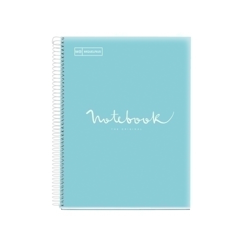 CUADERNO MR46083 NB-8 A4 160 HOJAS  CLA 90G PP EMOT AZ CIELO  