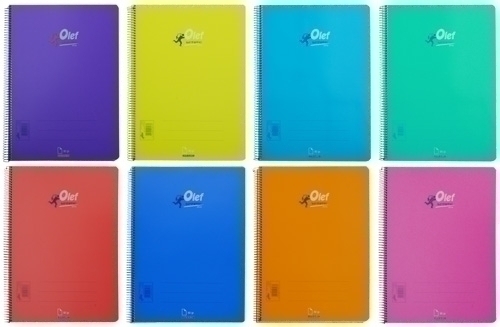 BLOCK OLEF BPF90LS PP Fº 80h LISO 90g COL.SUR.