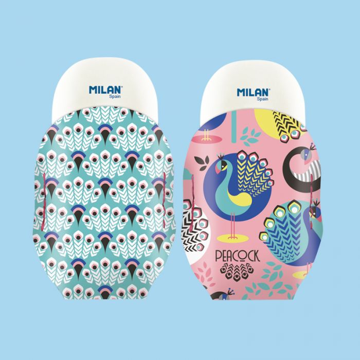 Caja expositora 24 gomas con funda 1012 Peacock  