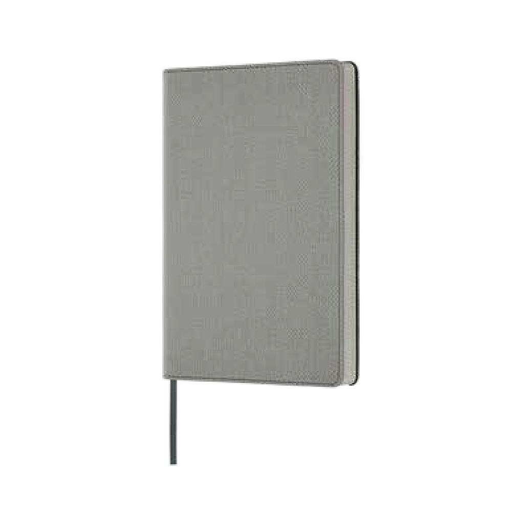 CUADERNO CASTELLI MILANO 0QC6D9628 MEDIANO 13x21 cm  HARRIS OYSTER GREY RAYADO