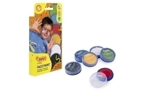 MAQUILLAJE JOVI 171 CREMA FACE PAINT BOTE de 8 ml CAJA de 6 SURTIDOS