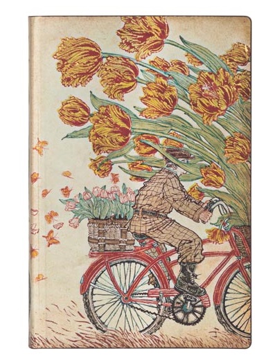 CUADERNO PAPERBLANKS FB7282-9 MINI PRIMAVERA HOLANDESA RAYADO 