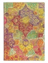 CUADERNO PAPERBLANKS FB7263-8 MIDI FLOR SILVESTRE BAVARIA RAYADO 