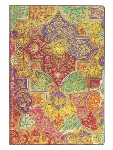 CUADERNO PAPERBLANKS FB7264-5 MINI FLOR SILVESTRE BAVARIA RAYADO 