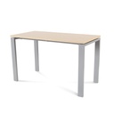 MESA ROCADA 2000MD01 TOTAL120X60 ALUMINIO / HAYA