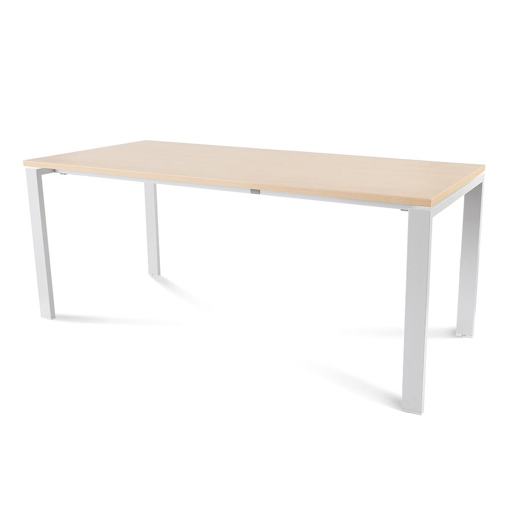 MESA ROCADA 2003MM01 TOTAL180X80 BLANCO/ HAYA