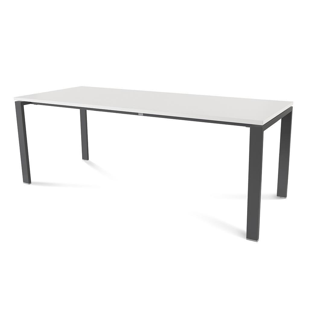 MESA ROCADA 2004MY04 TOTAL 200x80 ANTRACITA/BLANCO