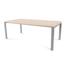MESA ROCADA 2005MD01 TOTAL 200X100 ALUMINIO/ HAYA