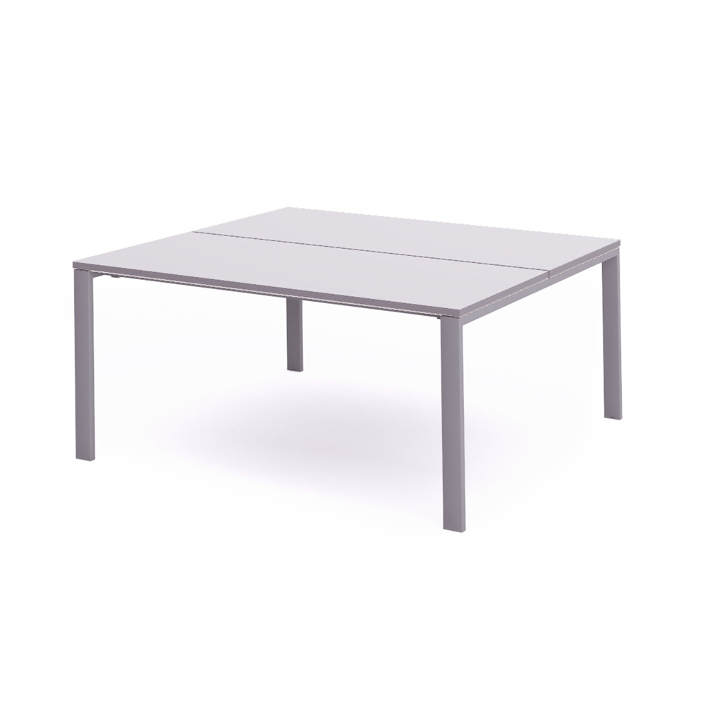 MESA ROCADA 2201MD02 TOTAL160X163 ALUMINIO / GRIS