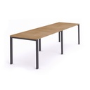 MESA ROCADA 2209MY08 TOTAL 320x80 ANTRACITA/ ROBLE