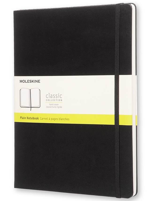 LIBRETA MOLESKINE 0011614 QP092 CLASICA TAPA DURA NEGRA XL LISA