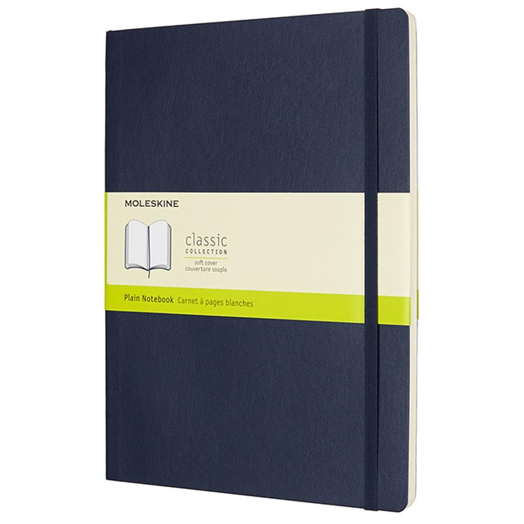 LIBRETA MOLESKINE 0012138 QP623B20 CLASICA TAPA BLANDA AZUL ZAFIRO XL LISA