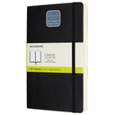 LIBRETA MOLESKINE 0012680 QP618EXP CLASICA MAYOR GROSOR NEGRA L LISA TAPA BLANDA