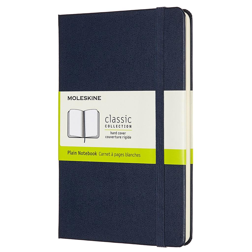 LIBRETA MOLESKINE 0012692 QP052B20 CLASICA TAPA DURA AZUL ZAFIRO M LISA