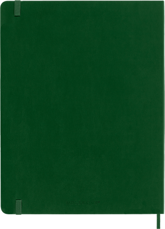 LIBRETA MOLESKINE 0012716 QP623K15 CLASICA TAPA BLANDA VERDE MUSGO XL LISA