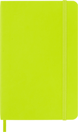 LIBRETA MOLESKINE 0013184 QP618C2 CLASICA TAPA BLANDA VERDE LIMON L LISA