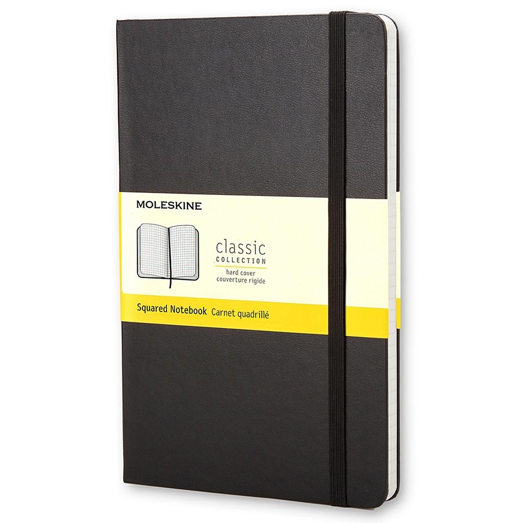 LIBRETA MOLESKINE 0011502 QP061 CLASICA TAPA DURA NEGRA L CUADRICULADA