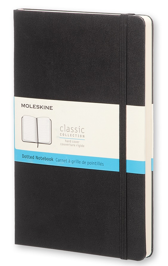 LIBRETA MOLESKINE 0011611 QP066 CLASICA TAPA DURA NEGRA L PUNTEADA