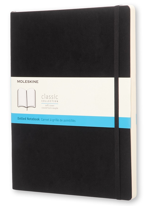 LIBRETA MOLESKINE 0011638 QP624 CLASICA TAPA BLANDA NEGRA XL PUNTEADA
