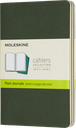 LIBRETAS MOLESKINE 0012150 CH013K15 CAHIER VERDE MIRTILO P LISAS (SET DE 3)