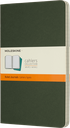 LIBRETAS MOLESKINE 0012152 CH016K15 CAHIER VERDE MIRTILO L RAYAS (SET DE 3)