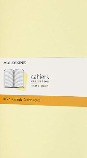 LIBRETAS MOLESKINE 0012731 CH011M23 CAHIER AMARILLO SUAVE P RAYAS (SET DE 3)