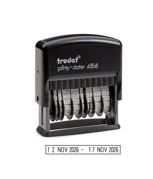 FECHADOR 124816 TRODAT PRINTY 3,8MM