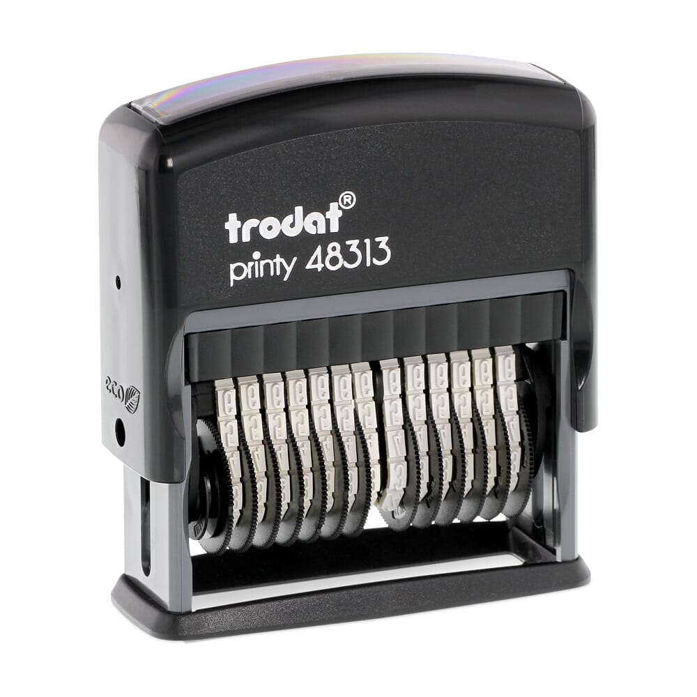 SELLO NUMERADOR 1248313 TRODAT PRINTY 3,8MM