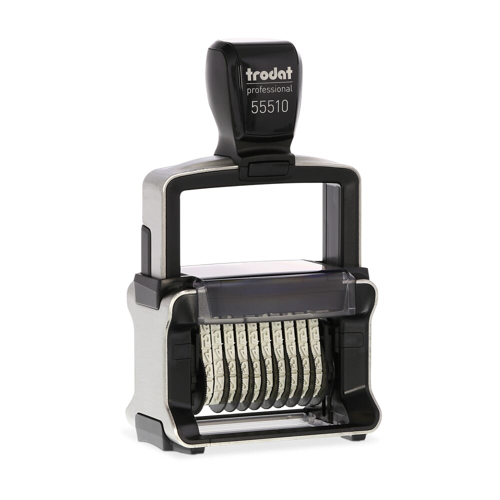 NUMERADOR 1255510PL TRODAT PRINTY 56X33MM 10 BANDAS