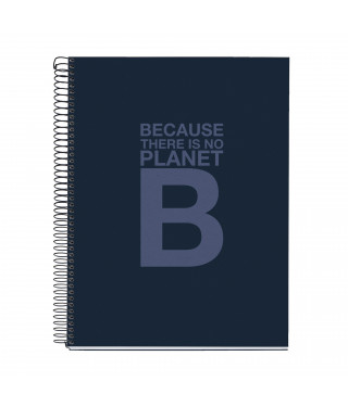 CUADERNO MR6116 ECOALF CLA. A4 RECICLADO AZUL MARINO