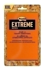 TACO NOTAS POST-IT EXT57M-2-UKSP EXTREME 114x171 50H. 2 COLORES PACK de 2