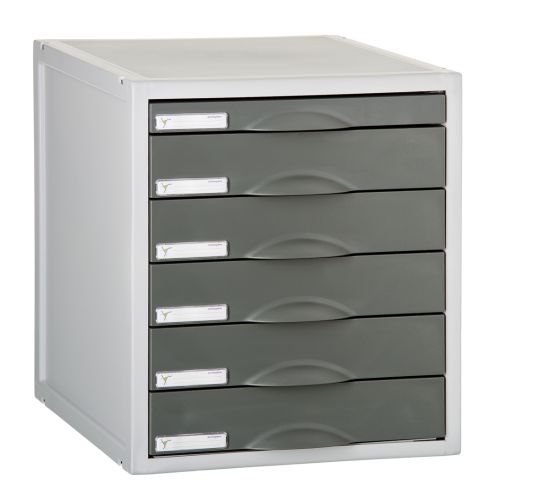 MODULO ARCHISYSTEM 8206CGF 6 CAJONES GRAFITO