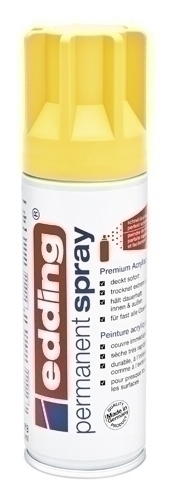 PINTURA ACRILICA EDDING 5200905 PERMANENT SPRAY 200 ml AMARILLO TRAFICO MATE