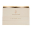 PLANIFICADOR  MR7465 SEMANAL WIRE-O VINT.LIL2VINTAGE LILY