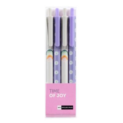 PACK MR11267  4 BOLÍGRAFOS JOY2TIME OF JOY