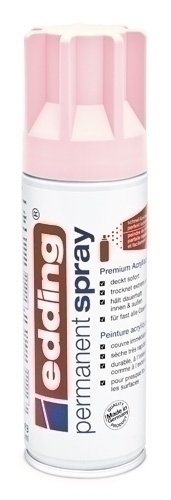 PINTURA ACRILICA EDDING 5200914 PERMANENT SPRAY 200 ml  ROSA PASTEL MATE