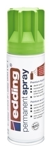 PINTURA ACRILICA EDDING 5200927 PERMANENT SPRAY 200 ml  VERDE AMARILLO MATE
