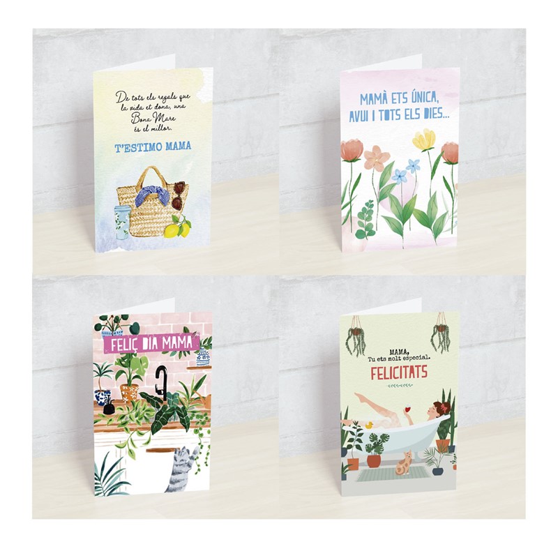 POSTALES HAPPY MOTS PK-PT-MAD-C MARE VARIADAS