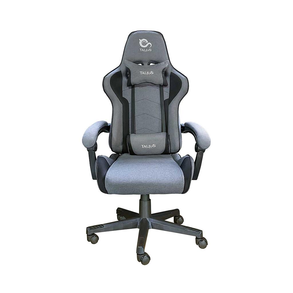 SILLA TALIUS TAL-HORNET-GRY 48318 HORNET GAMING NEGRA/GRIS TELA TRANSPIRABLE BUTTERFLY BASE Y RUEDAS NYLON, PISTÓN