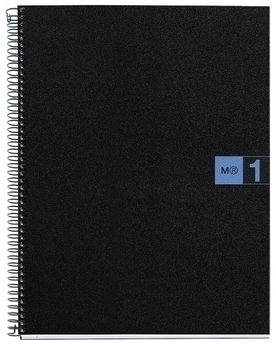 CUADERNO MR2471 NB1 A4 80 CLA PP AZUL