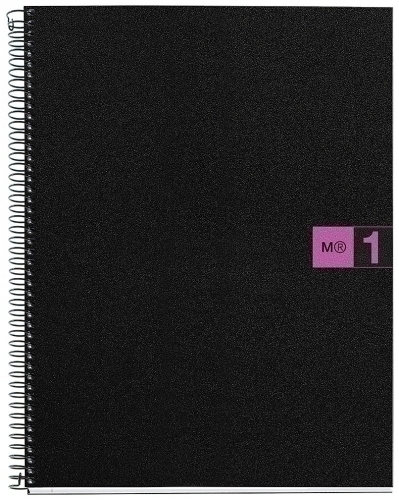 CUADERNO MR2475 NB1 A4 80 CLA PP FUCSIA