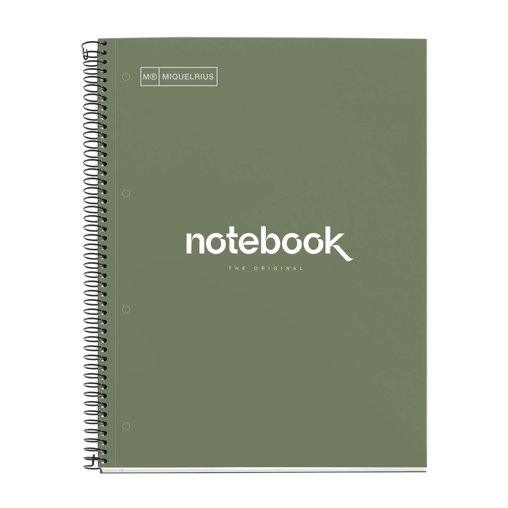 CUADERNO MR46049 NB1 A4 80 CLA 90G EMOTIONS VERDE      
